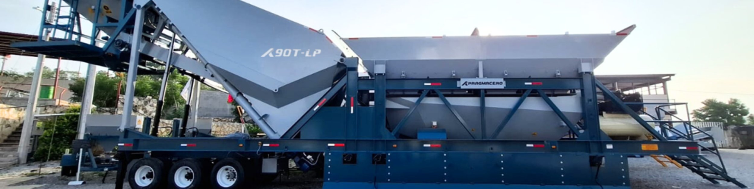 Grooms Equipment 90T-LP mobile concrete plant